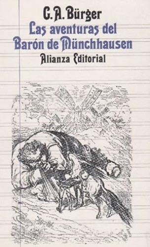 Portada del libro de Las aventuras festivas del Barón de Münchchausen