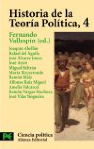 Portada del libro de Historia de la teoría política, 4