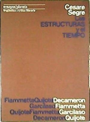 Portada del libro de Las estructuras y el tiempo