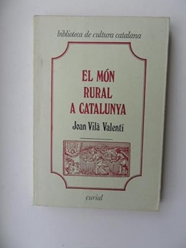 Portada del libro de El món rural a Catalunya