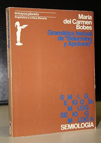 Portada del libro de Gramática Textual de Belarmino y Apolonio