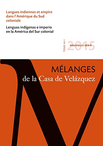 Portada del libro de Langues indiennes et empire dans l'Amérique du Sud coloniale