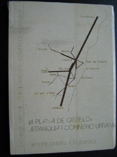 Portada del libro de La Plana de Castello: Jerarquia i Connexio Urbana 
