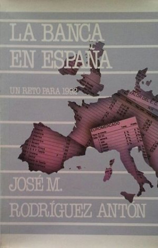 Portada del libro de La banca en España
