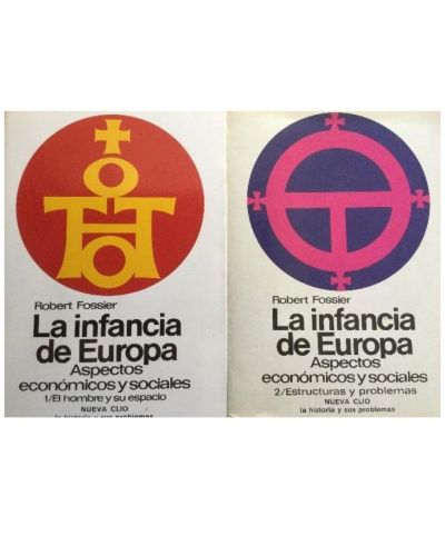 Portada del libro de La Infancia de Europa 1 Y 2