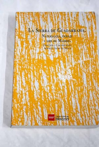 Portada del libro de La Sierra de Guadarrama