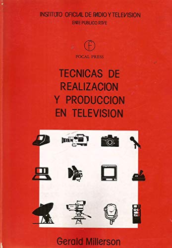 Portada del libro de Técnicas de realización y producción en T. V