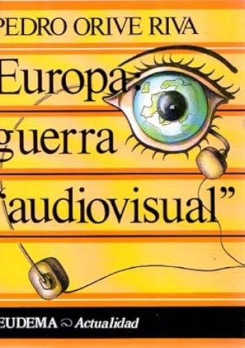 Portada del libro de Europa guerra audiovisual