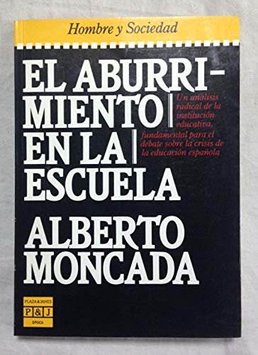 Portada del libro de El aburrimiento en la escuela