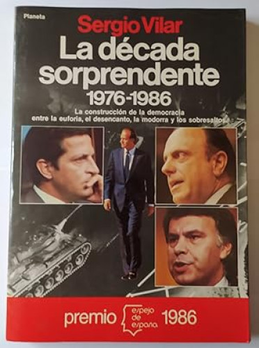Portada del libro de La década sorprendente