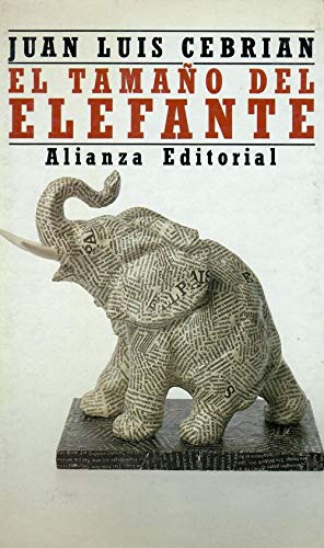 Portada del libro de El tamaño del elefante
