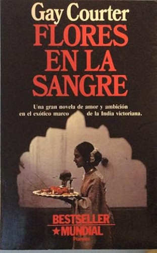 Portada del libro de Flores en la sangre