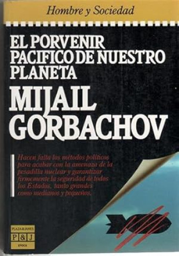 Portada del libro de El Provenir pacífico de nuestro planeta