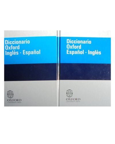 Portada del libro de Diccionario Oxford Español-Inglés (2 Tomos)