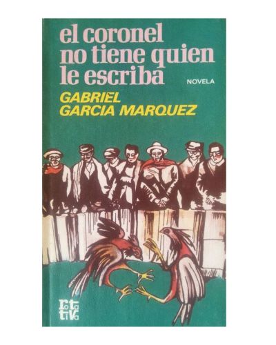 Portada del libro de El coronel no tiene quien le escriba