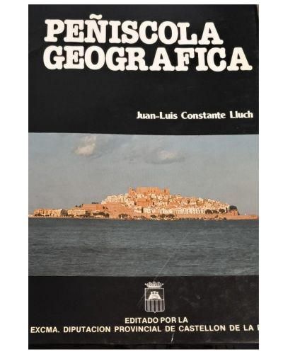 Portada del libro de Peñiscola geografica