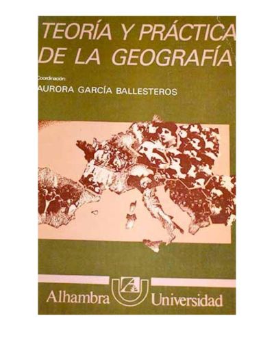 Portada del libro de Teoría y práctica de la geografía