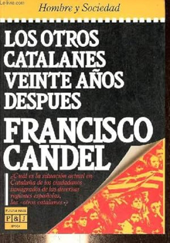 Portada del libro de Los Otros catalanes veinte años después