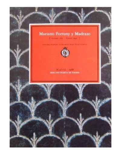 Portada del libro de Mariano Fortuny y Madrazo