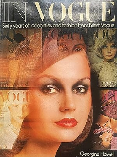Portada del libro de In Vogue: Sixty years of celebrities and fashion from British Vogue
