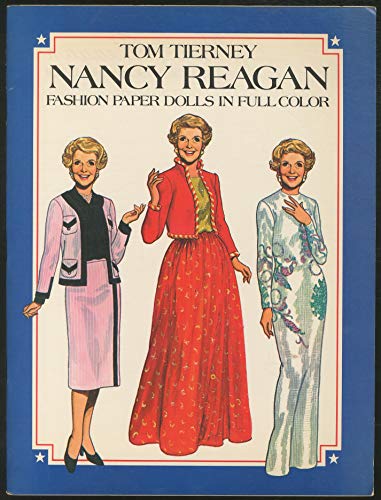 Portada del libro de Nancy Reagan Fashion Paper Dolls in Full Color