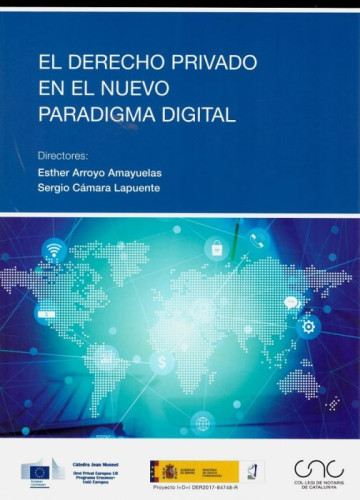 Portada del libro de El derecho privado en el nuevo paradigma digital
