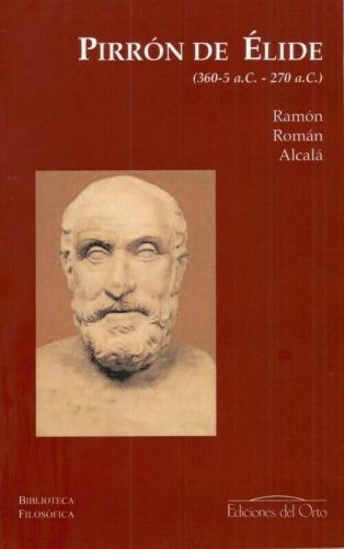 Portada del libro de Pirrón de Élide (360-5 a.C. - 270 a.C.)
