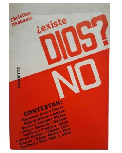 Portada del libro de ¿Existe Dios?, No