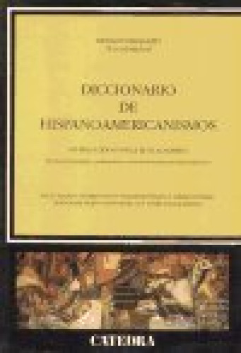 Portada del libro de Diccionario de hispanoamericanismos