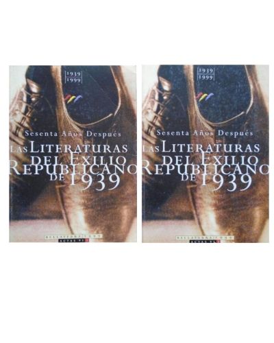Portada del libro de Las literaturas del exílio republicano de 1939 1 Y 2