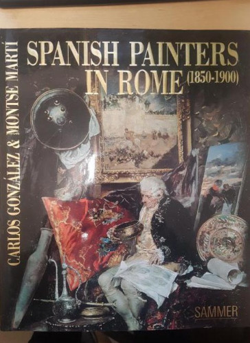 Portada del libro de Spanish painters in Rome (1850-1900)