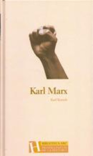 Portada del libro de KARL MARX