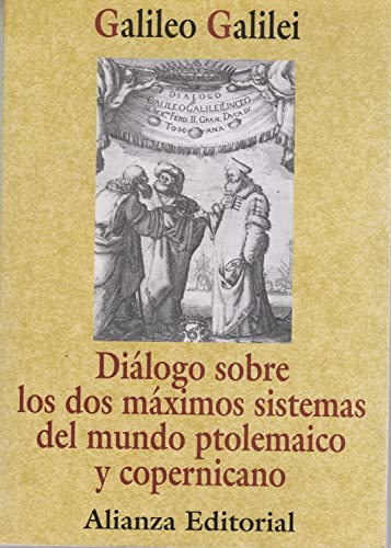 Portada del libro de Diálogo sobre los dos máximos sistemas del mundo ptolemaico y copernicano 