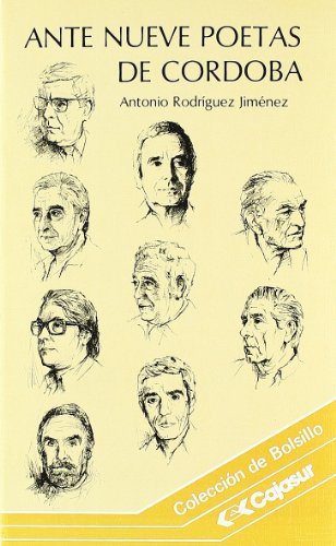 Portada del libro de Ante nueve poetas de Córdoba