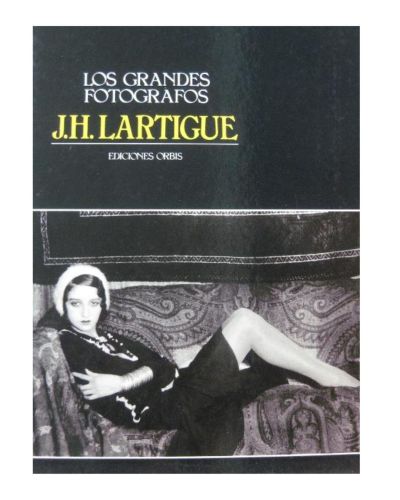 Portada del libro de Los Grandes fotógrafos J.H LARTIGUE