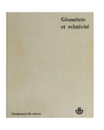 Portada del libro de Geometrie et relativite