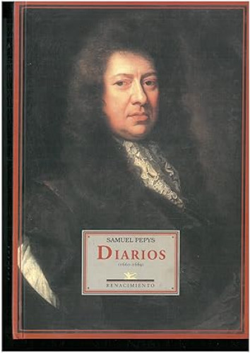 Portada del libro de DIARIOS (1660-1669). samuel pepys