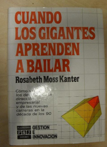 Portada del libro de Cuando los gigantes aprenden a bailar