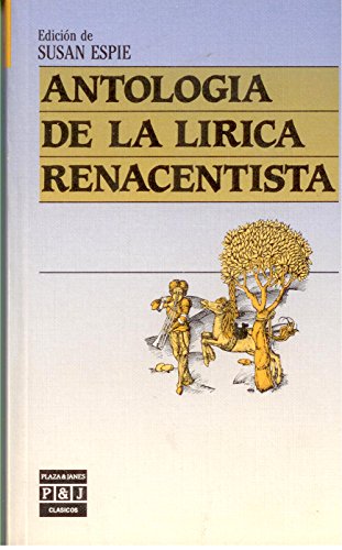 Portada del libro de Antología de la lírica renacentista