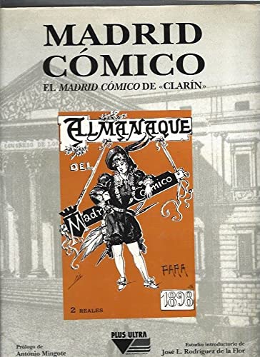 Portada del libro de Madrid Cómico. El Madrid Cómico de Clarí­n