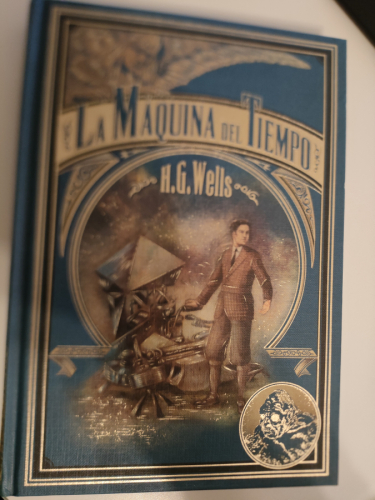 Portada del libro de La Maquina del Tiempo