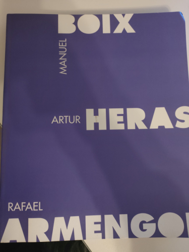 Portada del libro de Boix, Heras, Armengol : catálogo exposición