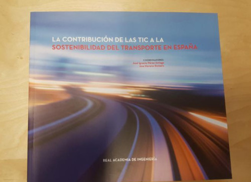 Portada del libro de LA CONTRIBUCIÓN DE LAS TIC A LA SOSTENIBILIDAD DEL TRANSPORTE EN ESPAÑA i