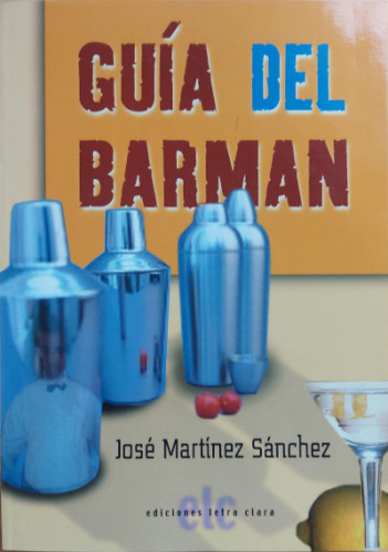 Portada del libro de Guía del barman (CONTIENE SUBRAYADOS)