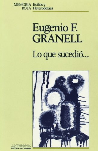 Portada del libro de Lo que sucedió.