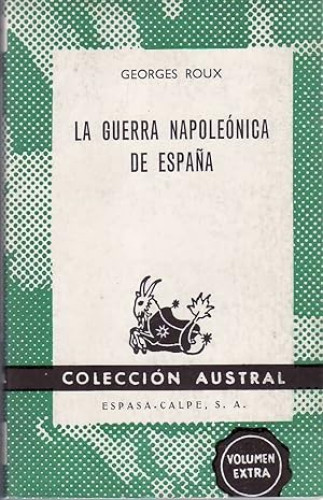Portada del libro de La guerra napoleónica de España