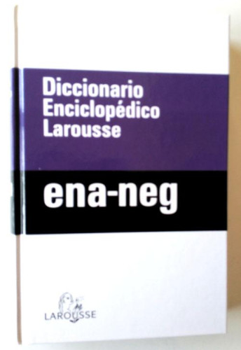 Portada del libro de Diccionario Enciclopédico Larousse ena-neg
