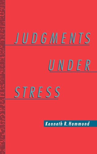 Portada del libro de Judgments Under Stress