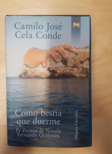 Portada del libro de Como bestia que duerme