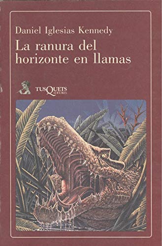 Portada del libro de La ranura del horizonte en llamas